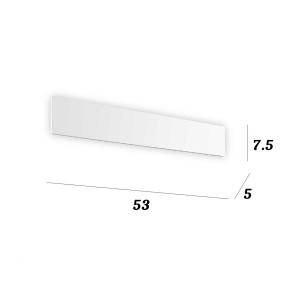 Applique murale LED Ideal Lux ZIG ZAG 179308-277240