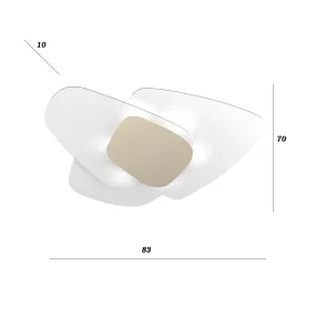 Top Light STRATEGY 1196 PLG Glasdeckenleuchte