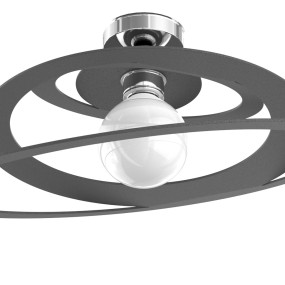 Plafonnier moderne en métal Top Light BUNGEE 1197 PL50