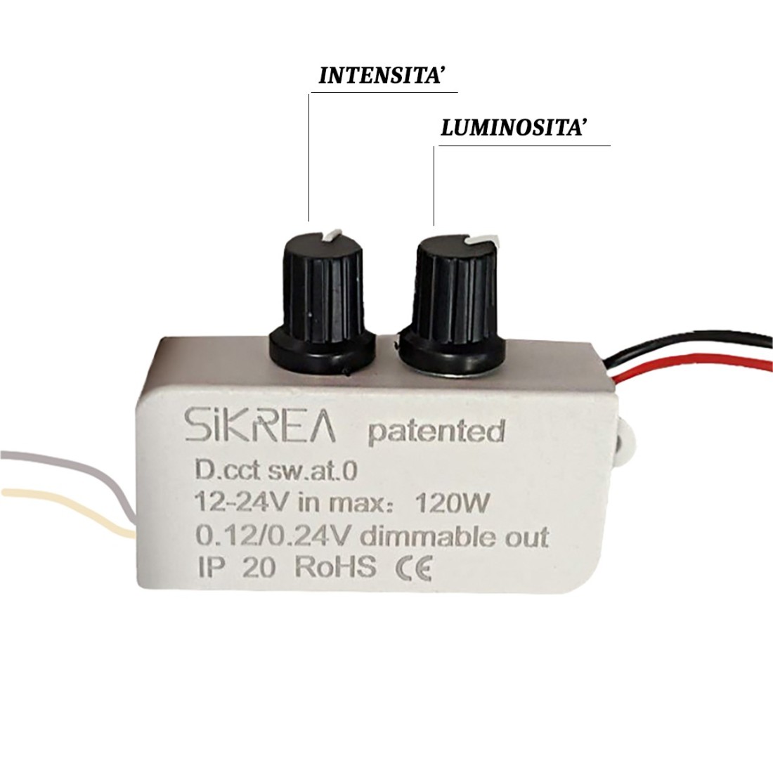 Klassische LED-Wandleuchte Sikrea NINFEA OS 8095 LED
