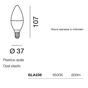 7W olivfarbenes LED Leuchtmittel mit kleinem Universal E14 Anschluss