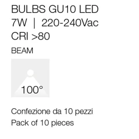 Packung mit 10 Glühbirnen...