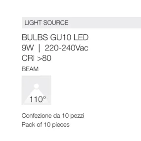 Confezione 10 Lampadine Gea...