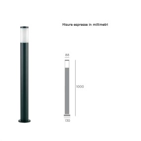 Linterna de poste moderna iluminación Sovil FIDEL 825 06 E27 LED