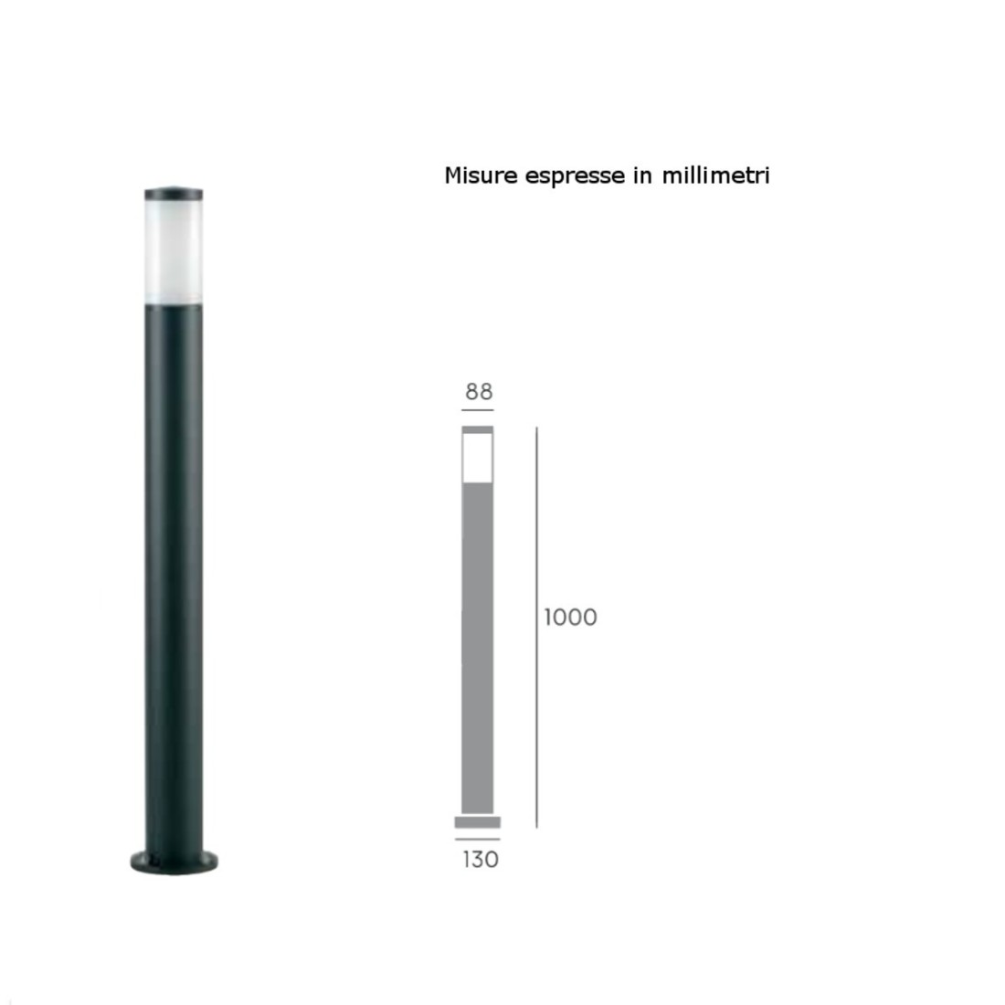 Linterna de poste moderna iluminación Sovil FIDEL 825 06 E27 LED