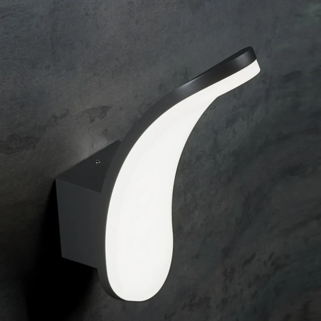 Sovil VIRGOLA 99198 Applique murale d'extérieur moderne 16 LED