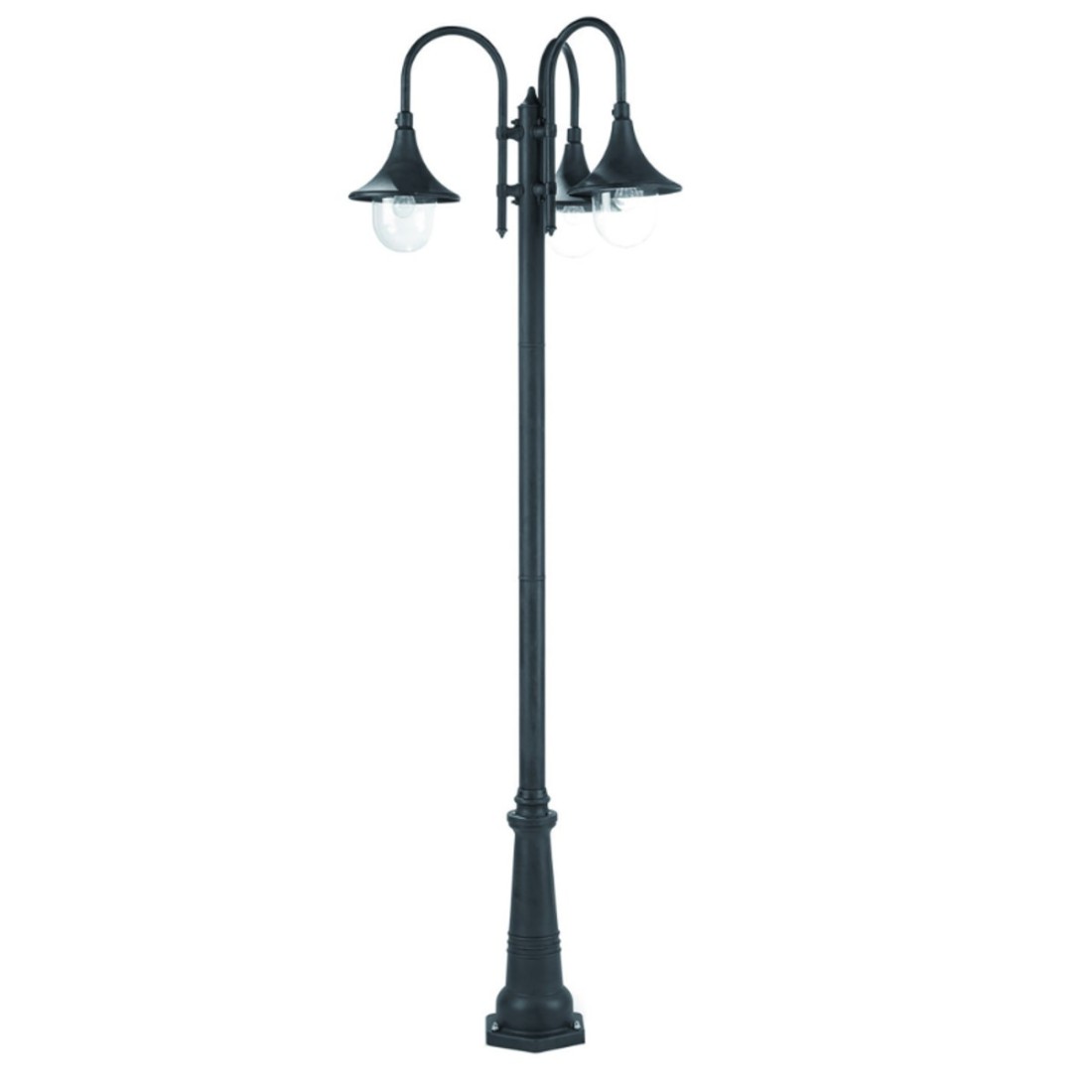 Linterna clásica Livos LAMPARA 897 E27 LED aluminio