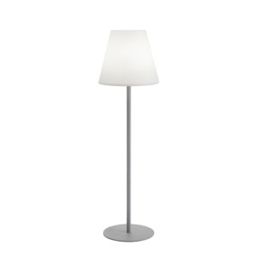 Lámpara de pie moderna Livos LOUNGE 379 377 E27 LED resina aluminio