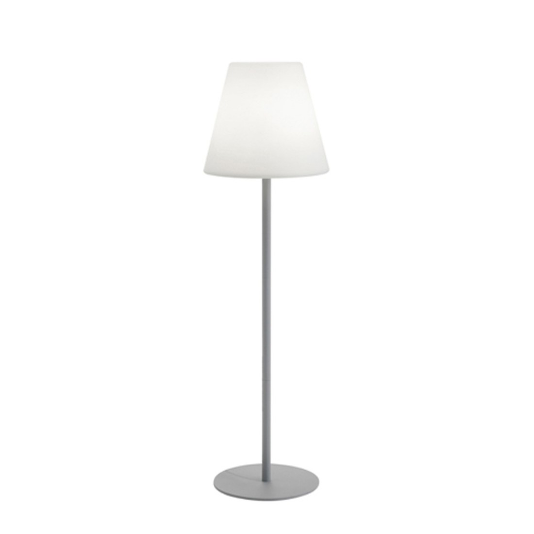 Lámpara de pie moderna Livos LOUNGE 379 377 E27 LED resina aluminio