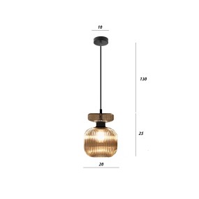 Lustre classique Illuminando SP GRETA P AM E27 LED