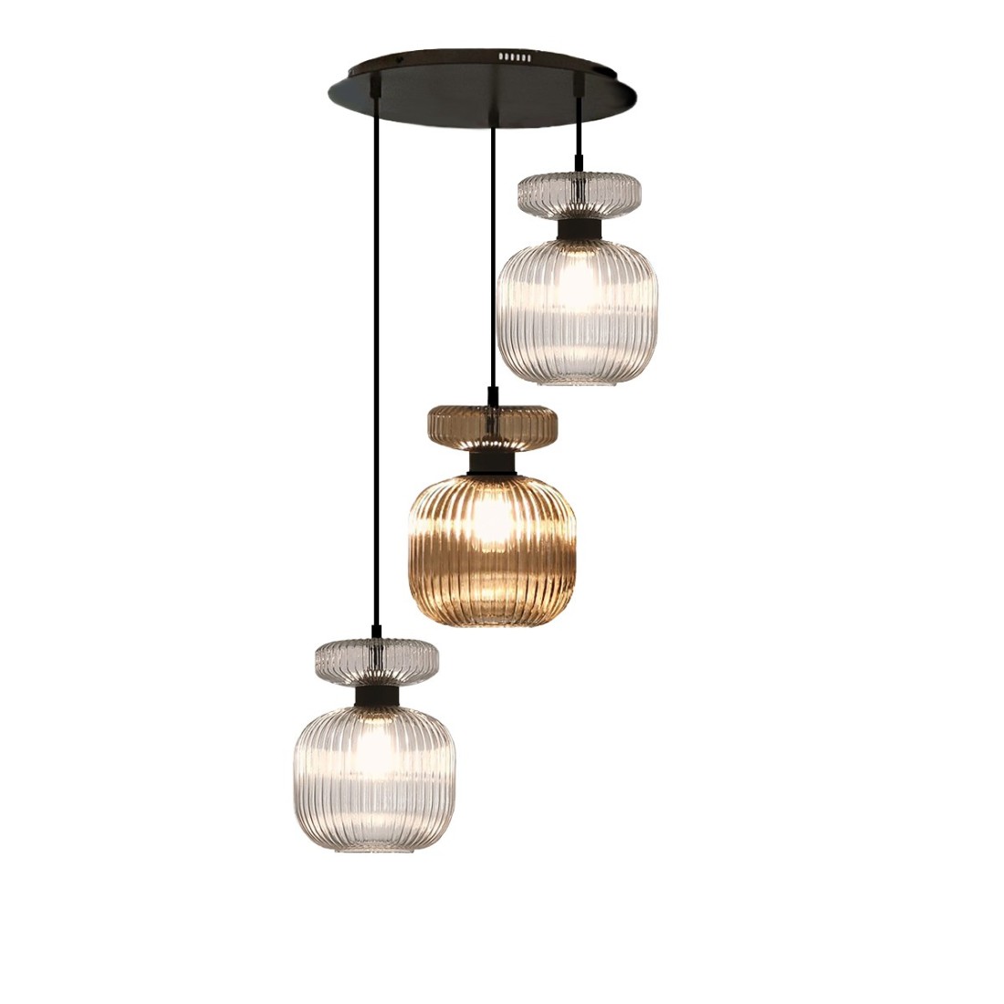 Lustre moderne Illuminando SP GRETA 3 P TR AM