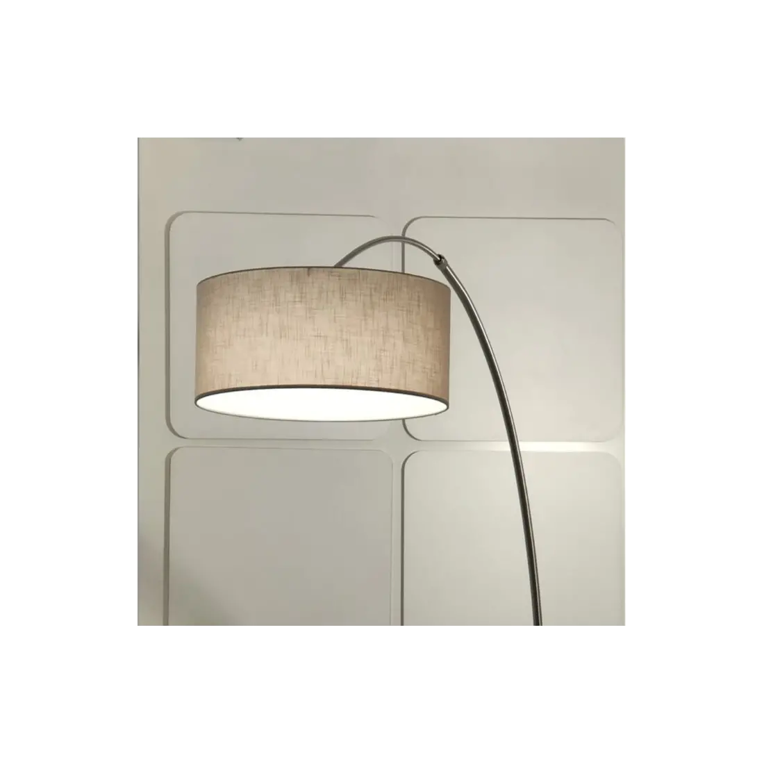 Lámpara de pie de arco Illuminando CILINDRO BOING G 48 E27 LED