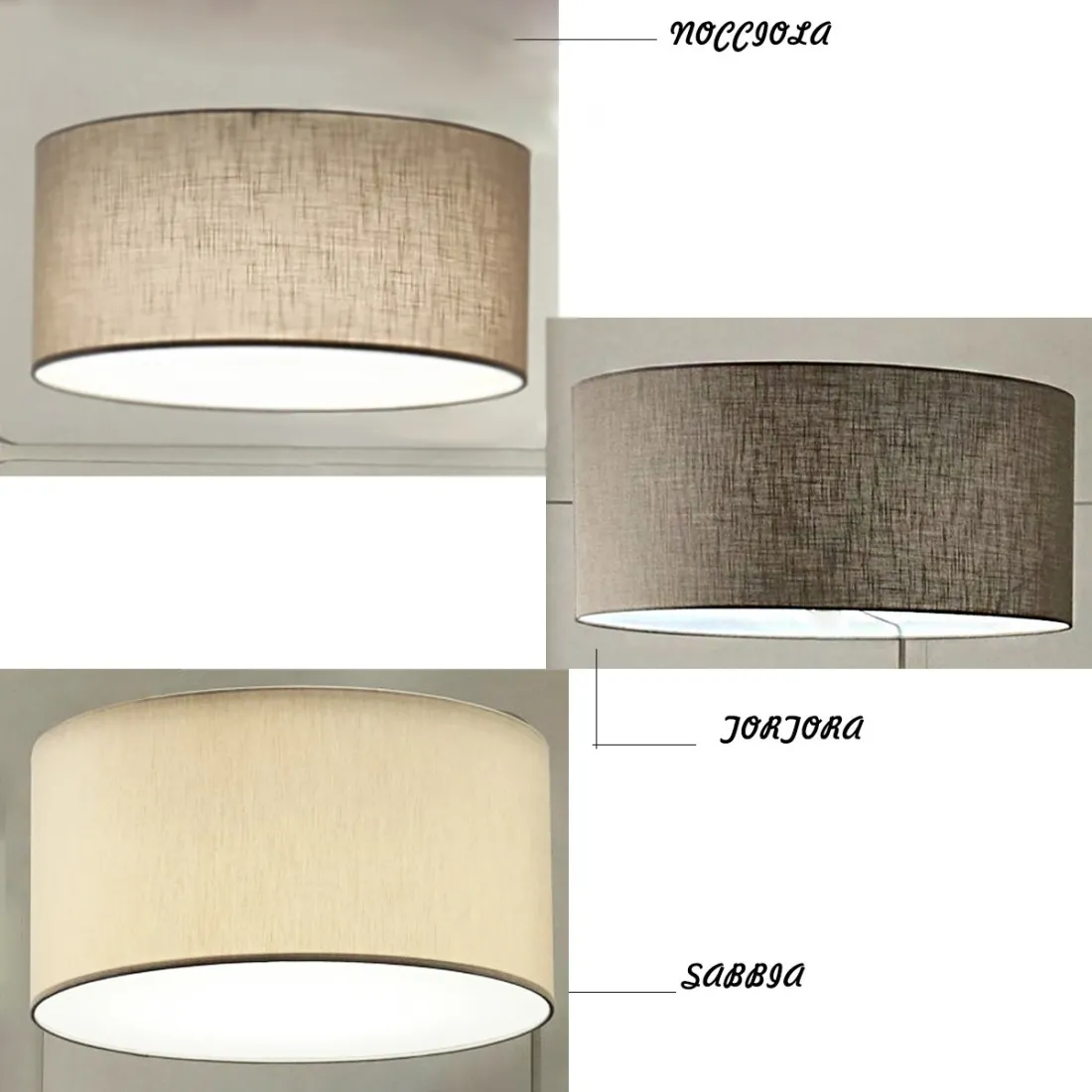 Plafonnier LED Illuminando CILINDRO PL 58 E27