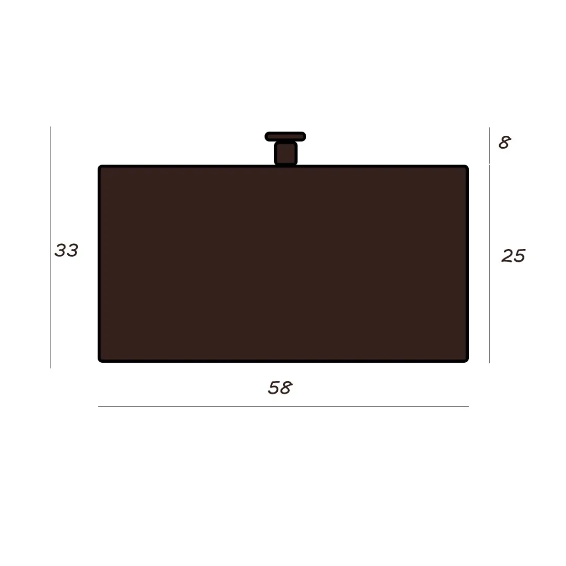 Plafonnier LED Illuminando CILINDRO PL 58 E27