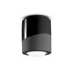 Ferroluce Decò PI C986 E27 LED-Deckenleuchte aus Keramik