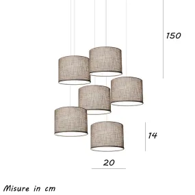 Lustre Illuminando CILINDRO...