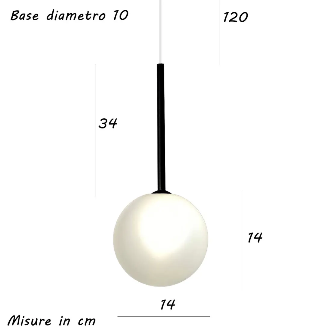 Lampadario moderno Illuminando BOLLE SP1 NR G9 LED