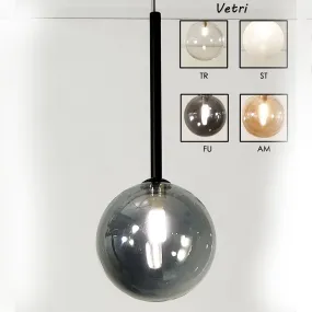 Lampadario moderno Illuminando BOLLE SP1 NR FU