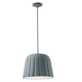 Lampadario ceramica Ferroluce Decò MADAME GRES C2571 E27 LED