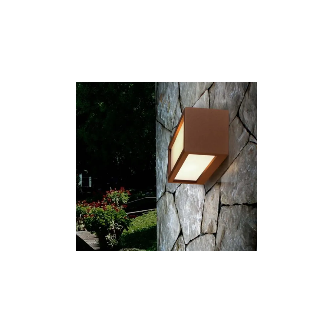 PN-CONNECTION EST170 E27 applique murale classique rouille LED applique murale externe IP54