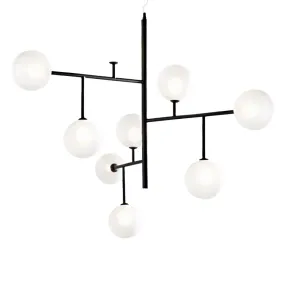 Lámpara de araña moderna Illuminando BOLLE SPBOLLE9NRST G9 LED