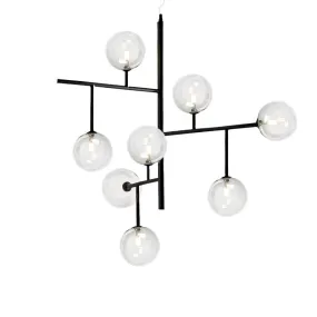 Lustre moderne Illuminando BOLLE SPBOLLE9NRST G9 LED