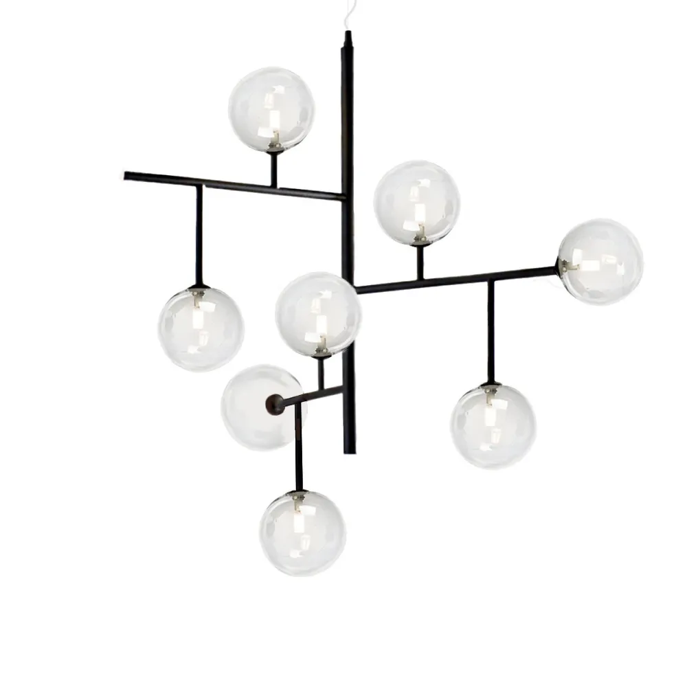 Lustre moderne Illuminando BOLLE SPBOLLE9NRST G9 LED