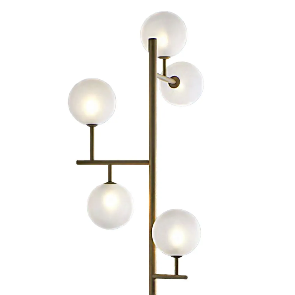 Lampadaire classique Illuminando BOLLE TE 5 OR ST