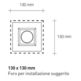 Foco empotrable Sforzin ATTICA ORIENTABLE T177 GU10 LED