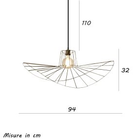 Lampadario classico Illuminando SOMBRERO SP E27 LED