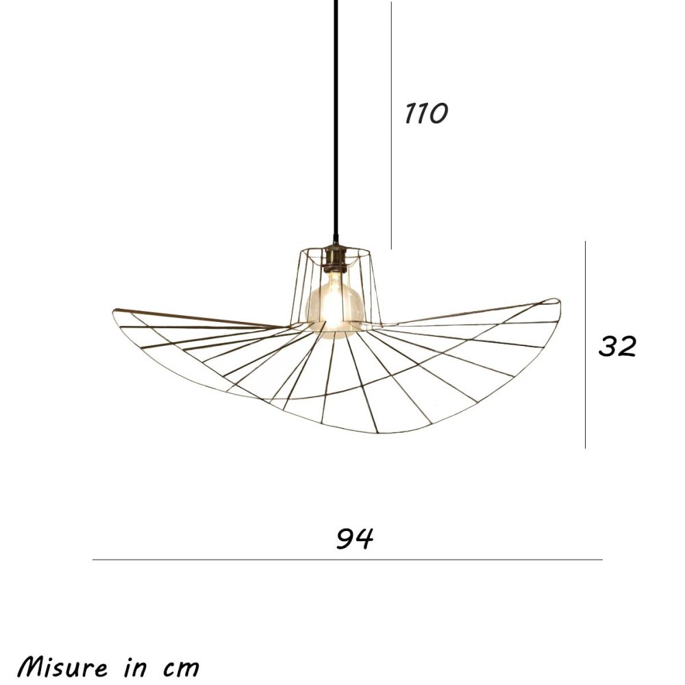 Lampadario classico Illuminando SOMBRERO SP E27 LED