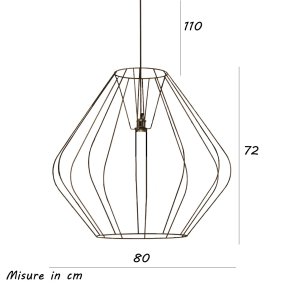 Lustre moderne Illuminando ANFORA SP G