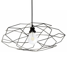 OUTLET Lampadario moderno Illuminando PENTAGONO SP P E27 LED metallo