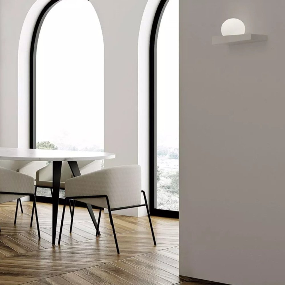 Aplique de yeso Sforzin CICLADI iluminación T385 GX53 LED