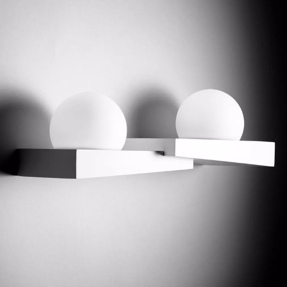 Aplique de yeso Sforzin CICLADI iluminación T386 GX53 LED