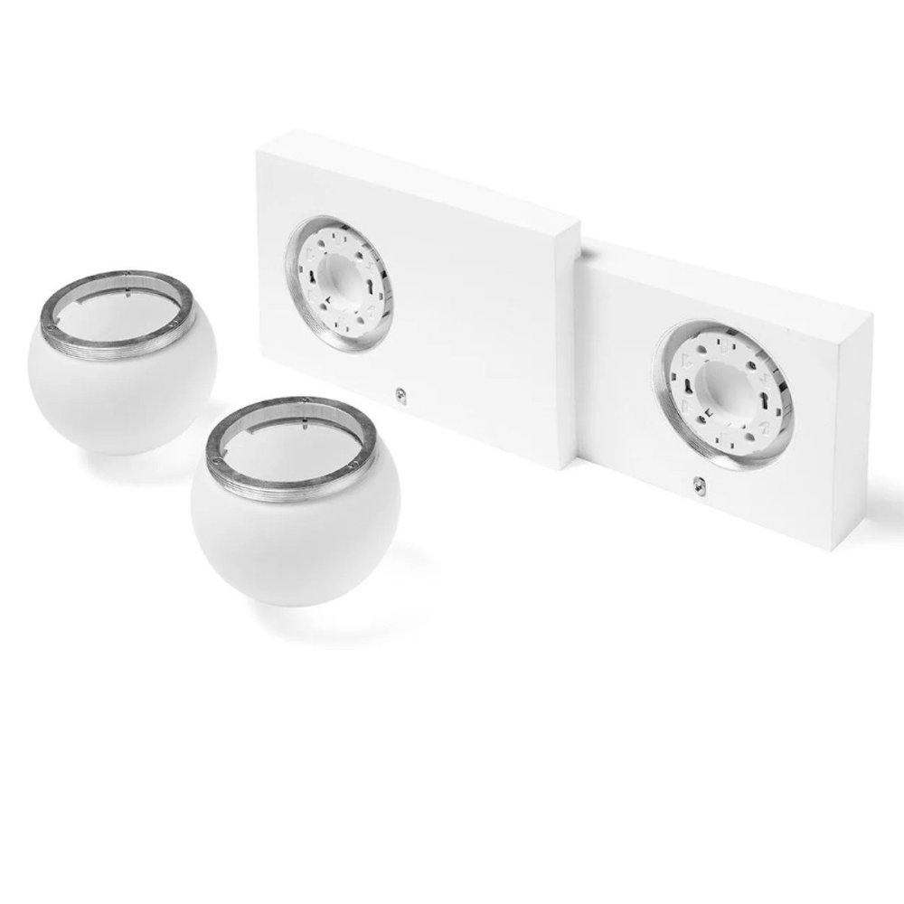 Aplique de yeso Sforzin CICLADI iluminación T386 GX53 LED