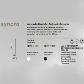 Piantana SYNCRO di PERENZ illumina