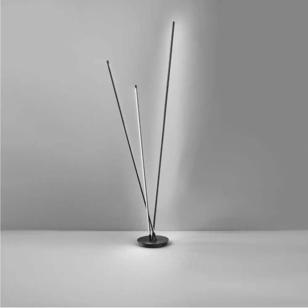La moderna lámpara de pie Perenz ilumina TWINS 8057 LED