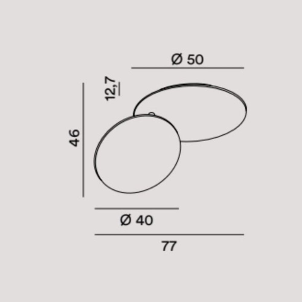 Plafoniera DRUM 8232  di PERENZ