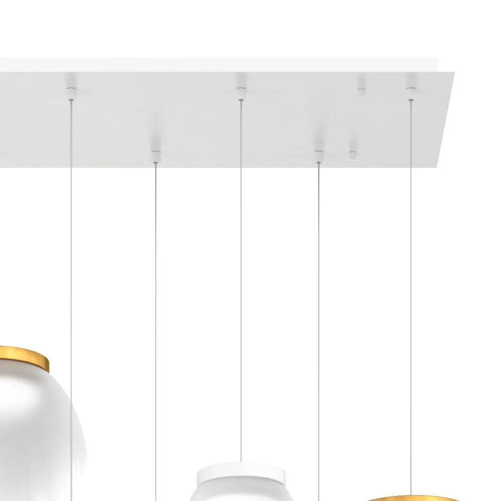 Lustre moderne Top Light DRUM 1192 BI S7 RMIX BO