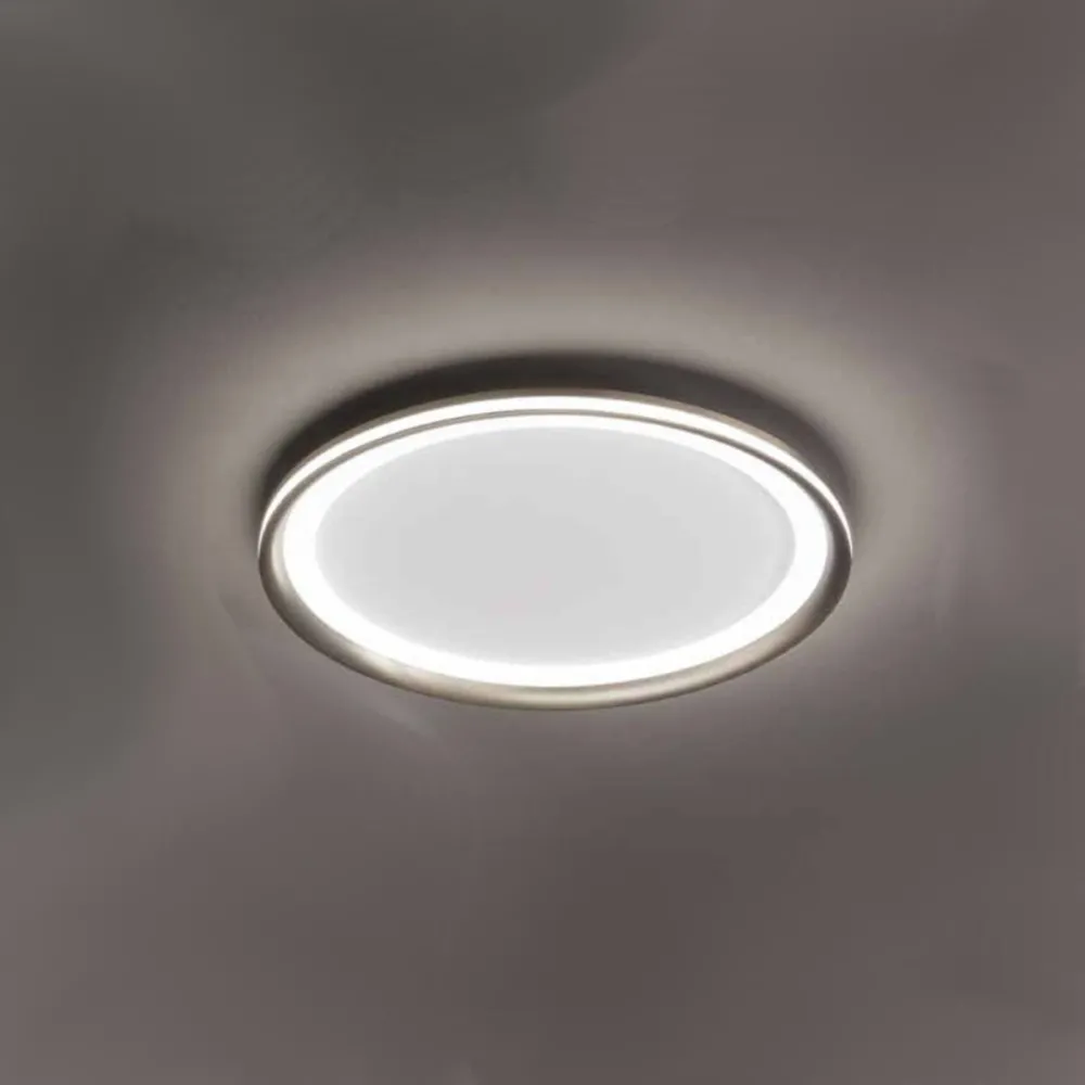 Moderne Deckenleuchte Perenz beleuchtet EDGE 8196 8198 GR LC LED