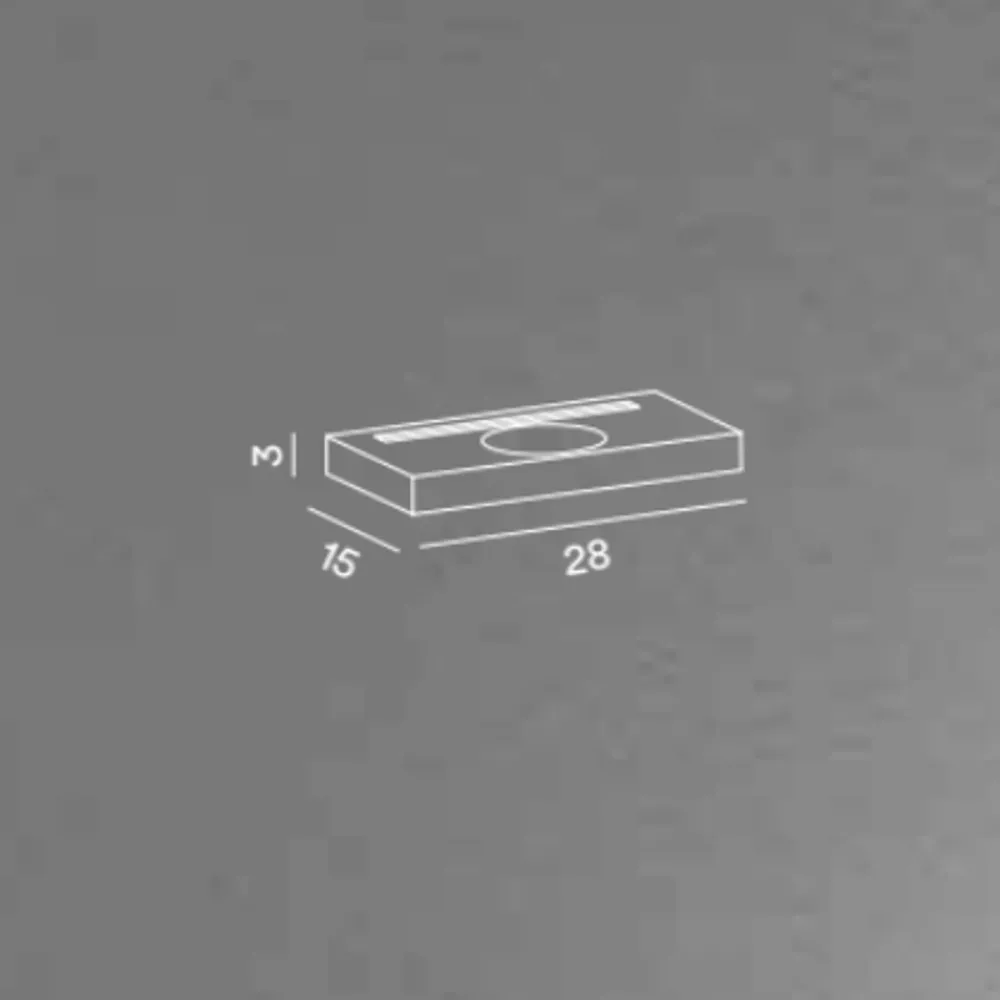 Lámpara de pared moderna Perenz ilumina FLOOR 8188 LC LED