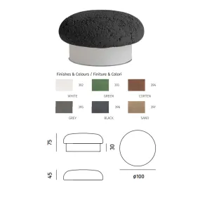 Segnapasso rustico esterno 9010 Belfiore OOLITE TERRA 1115F