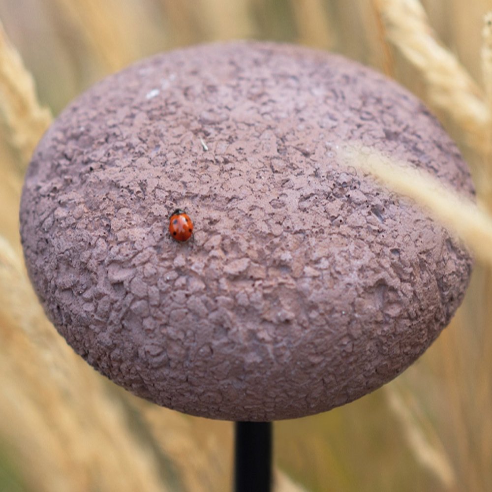 Rustikaler Außenlaternenpfahl 9010 Belfiore OOLITE TERRA 1112C 30173