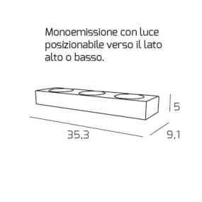 Aplique moderno Top Light...