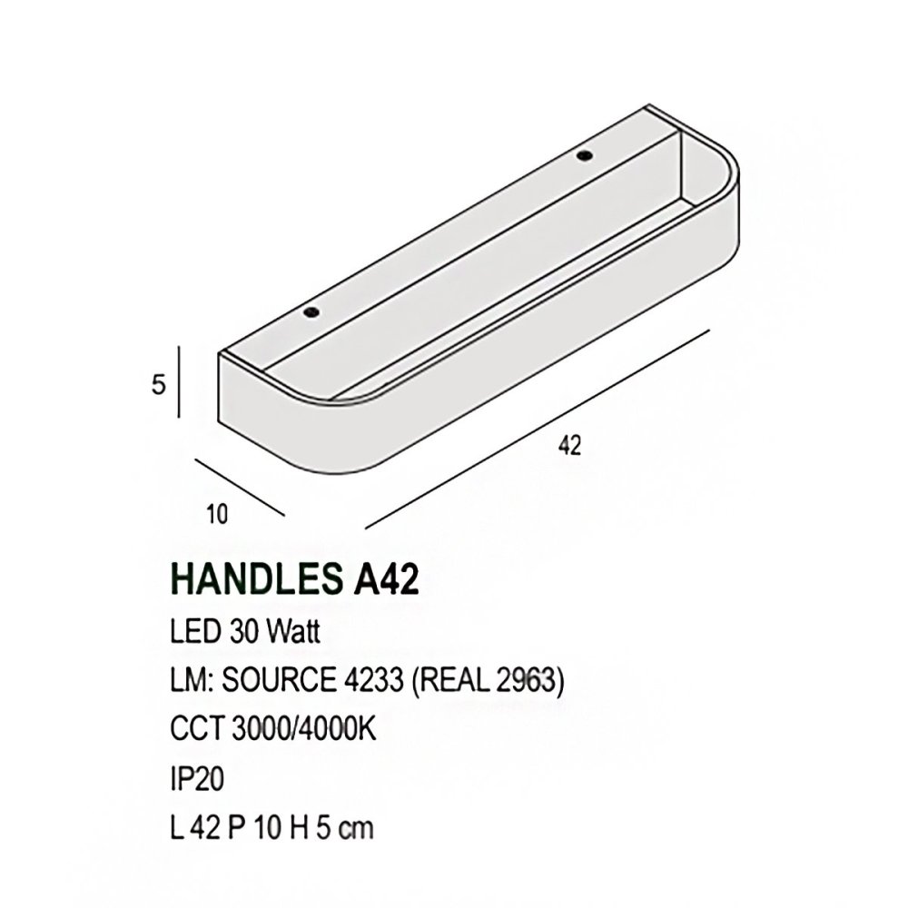 Applique classico Promoingross HANDLES A42 GF