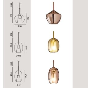 Lampadario classico Perenz illumina RAIN S3