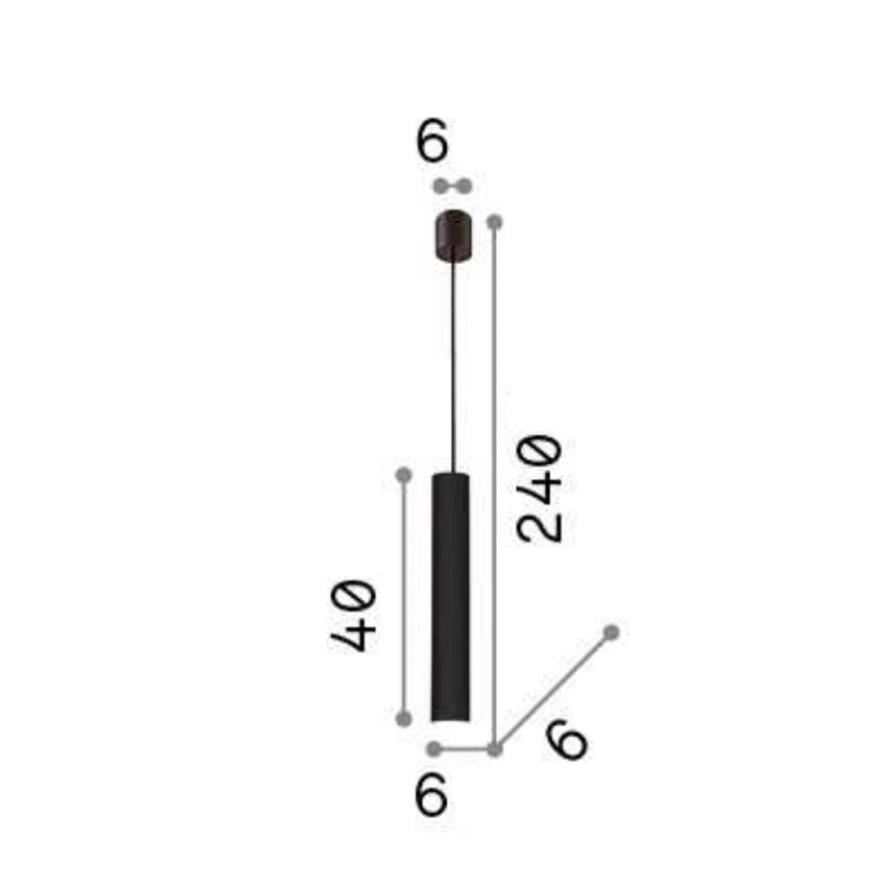 Moderner Kronleuchter Ideal Lux LOOK SP1 SMALL 104935 GU10 LED