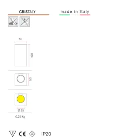 OUTLET Applique gesso...