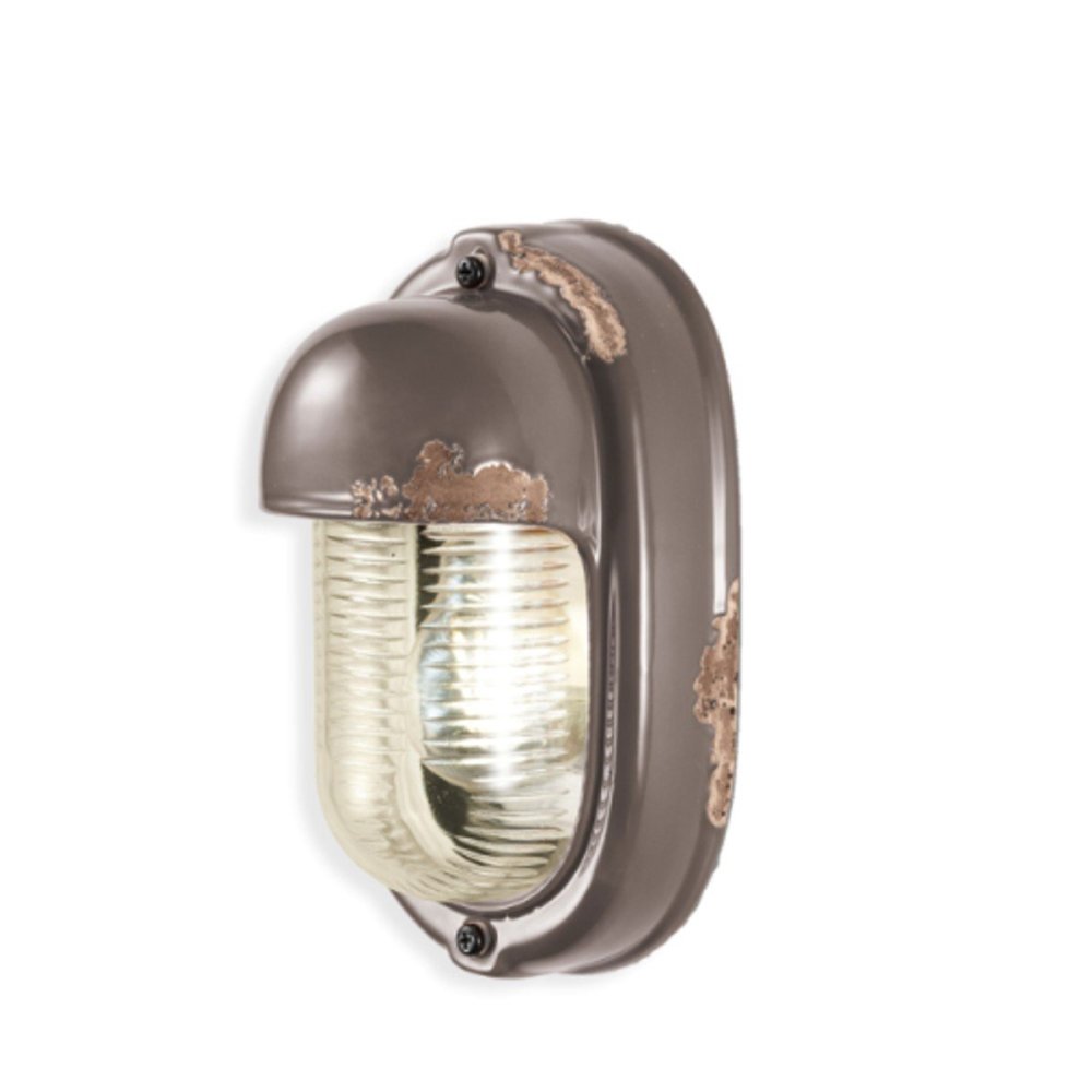 Aplique rústico Ferroluce Retrò VINTAGE C292 VIT E27 LED
